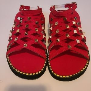 Brand New Cherry Red Sandals